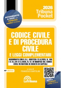 CODICE CIVILE E DI PROCEDURA CIVILE