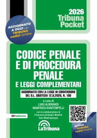 CODICE PENALE E DI PROCEDURA PENALE E LEGGI COMPLEMENTARI