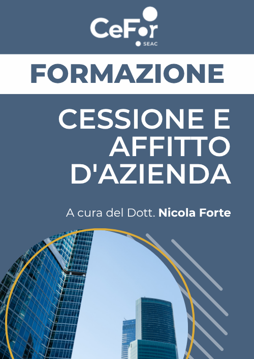Cessione e Affitto d'Azienda