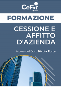 Cessione e Affitto d'Azienda