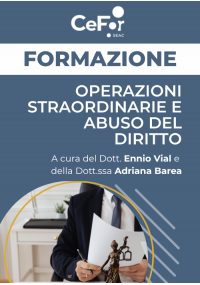 Operazioni straordinarie e abuso del diritto