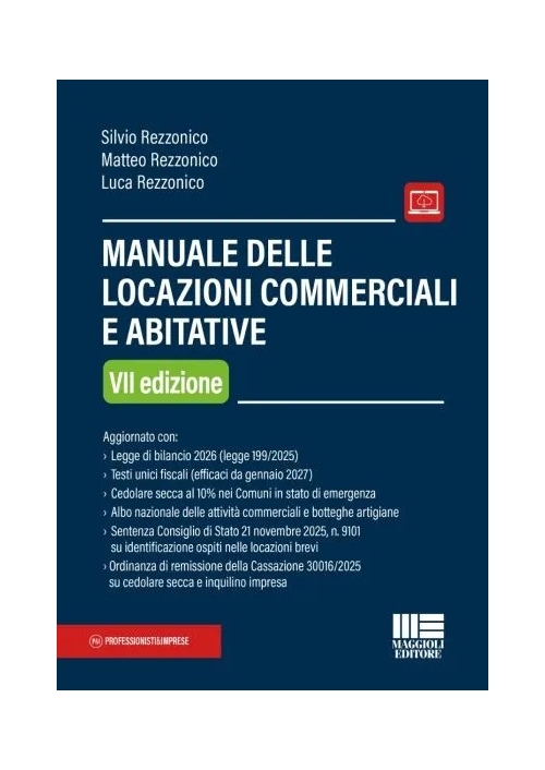 MANUALE DELLE LOCAZIONI COMMERCIALI E ABITATIVE