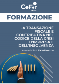 La transazione fiscale e contributiva nel Codice della crisi d'impresa e dell'insolvenza