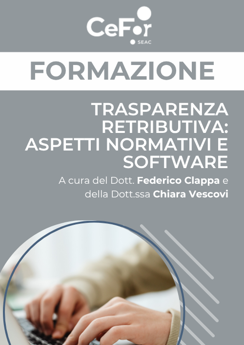 Trasparenza Retributiva: aspetti normativi e software