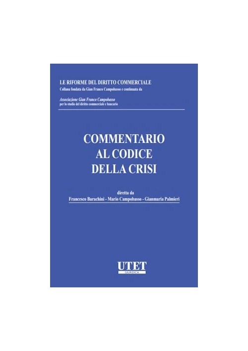 COMMENTARIO AL CODICE DELLA CRISI