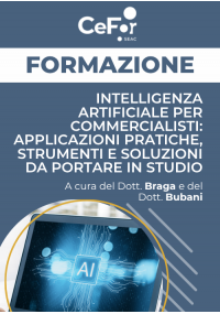 Intelligenza Artificiale per Commercialisti: applicazioni pratiche, strumenti e soluzioni da portare in Studio