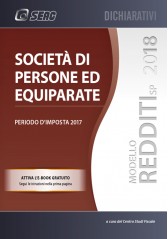 MODELLO REDDITI 2018 SOCIETÀ DI PERSONE ED EQUIPARATE