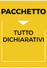 PACCHETTO TUTTO DICHIARATIVI PACCHETTO TUTTO DICHIARATIVI