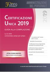 CERTIFICAZIONE UNICA 2019 - Guida alla Compilazione