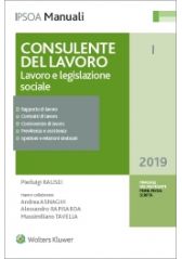 Consulente del lavoro - Lavoro e Legislazione sociale Consulente del lavoro - Lavoro e Legislazione sociale