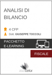 PACCHETTO E-LEARNING: ANALISI DI BILANCIO PACCHETTO E-LEARNING: ANALISI DI BILANCIO