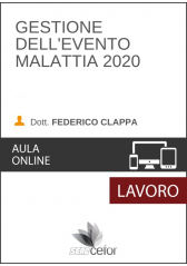 Gestione dell'Evento Malattia 2020 Gestione dell'Evento Malattia 2020