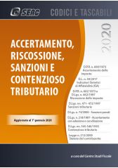 ACCERTAMENTO, RISCOSSIONE, SANZIONI E CONTENZIOSO TRIBUTARIO ACCERTAMENTO, RISCOSSIONE, SANZIONI E CONTENZIOSO TRIBUTARIO