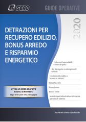 DETRAZIONI PER RECUPERO EDILIZIO, BONUS ARREDO E RISPARMIO ENERGETICO DETRAZIONI PER RECUPERO EDILIZIO, BONUS ARREDO E RISPARMIO ENERGETICO