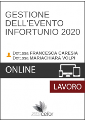 Gestione dell'Evento Infortunio 2020 Gestione dell'Evento Infortunio 2020