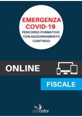 Emergenza COVID-19: Le ricadute civilistiche e fiscali - Percorso formativo con aggiornamento continuo Emergenza COVID-19: Le ricadute civilistiche e fiscali - Percorso formativo con aggiornamento continuo
