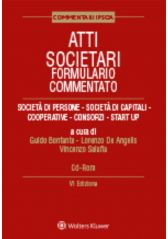 Atti societari - Formulario commentato Atti societari - Formulario commentato