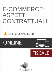 E-commerce: Aspetti contrattuali E-commerce: Aspetti contrattuali
