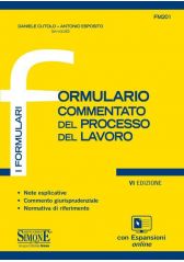 Fm/201 Formulario Commentato Del Processo Del Lavoro Fm/201 Formulario Commentato Del Processo Del Lavoro