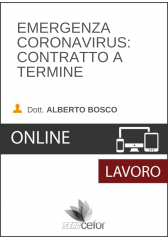 Emergenza Coronavirus: Contratto a termine Emergenza Coronavirus: Contratto a termine