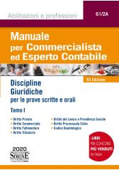 MANUALE PER COMMERCIALISTA ED ESPERTO CONTABILE Tomo I MANUALE PER COMMERCIALISTA ED ESPERTO CONTABILE Tomo I