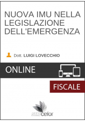 Nuova IMU nella Legislazione dell'Emergenza Nuova IMU nella Legislazione dell'Emergenza