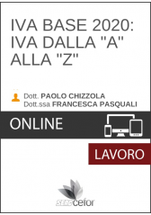 Iva Base 2020: IVA dalla "A" alla "Z" Iva Base 2020: IVA dalla "A" alla "Z"