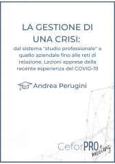 La Gestione Di Una Crisi: Dal Sistema "Studio Professionale" A Quello Aziendale Fino Alle Reti Di Relazione. La Gestione Di Una Crisi: Dal Sistema "Studio Professionale" A Quello Aziendale Fino Alle Reti Di Relazione.