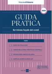 Guida Pratica Revisione Legale Dei Conti 2020 Guida Pratica Revisione Legale Dei Conti 2020