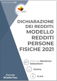 Dichiarazione dei Redditi - Modello Redditi Persone Fisiche 2022