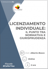 Licenziamento Individuale: Il Punto Tra Normativa E Giurisprudenza Licenziamento Individuale: Il Punto Tra Normativa E Giurisprudenza