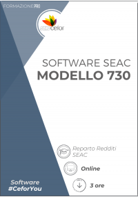 Software SEAC - Modello 730/2022 - CORSO BASE