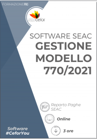 Software SEAC - Gestione 770/2022