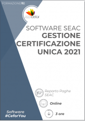 Software Seac - Gestione Certificazione Unica 2021 Software Seac - Gestione Certificazione Unica 2021