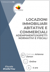 Locazioni Immobiliari Abitative E Commerciali - Adempimenti/Aspetti Normativi E Fiscali 2021 Locazioni Immobiliari Abitative E Commerciali - Adempimenti/Aspetti Normativi E Fiscali 2021