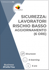 Corso Sicurezza - Lavoratori Rischio Basso - Aggiornamento (6 Ore) Corso Sicurezza - Lavoratori Rischio Basso - Aggiornamento (6 Ore)