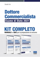 Kit Completo Dottore Commercialista Esame di Stato 2021 - Maggioli Kit Completo Dottore Commercialista Esame di Stato 2021 - Maggioli