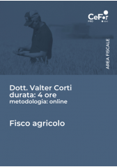 Fisco Agricolo 2021 Fisco Agricolo 2021
