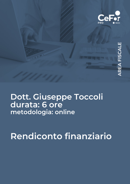 Rendiconto Finanziario