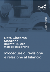 Procedure Di Revisione E Relazione Al Bilancio Procedure Di Revisione E Relazione Al Bilancio