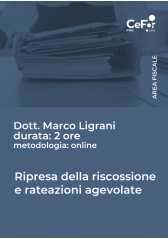 Ripresa Della Riscossione E Rateazioni Agevolate Ripresa Della Riscossione E Rateazioni Agevolate
