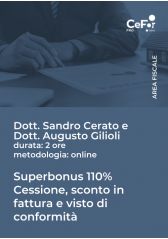 Superbonus 110% - Cessione, Sconto In Fattura E Visto Di Conformità Superbonus 110% - Cessione, Sconto In Fattura E Visto Di Conformità