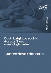 Contenzioso Tributario Contenzioso Tributario