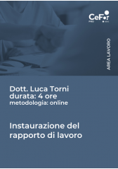 Instaurazione Del Rapporto Di Lavoro 2020 Instaurazione Del Rapporto Di Lavoro 2020