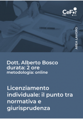 Licenziamento Individuale: Il Punto Tra Normativa E Giurisprudenza Licenziamento Individuale: Il Punto Tra Normativa E Giurisprudenza