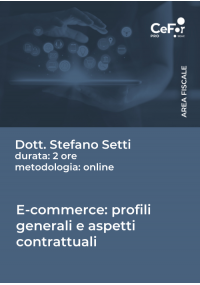 E-commerce: profili generali e aspetti contrattuali