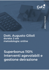 Superbonus 110% - Interventi Agevolabili E Gestione Detrazione Superbonus 110% - Interventi Agevolabili E Gestione Detrazione