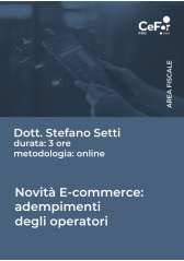 Novità E-Commerce 2021: Adempimenti Degli Operatori Novità E-Commerce 2021: Adempimenti Degli Operatori