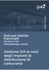 Gestione Iva (E Non) Degli Impianti Di Distribuzione Di Carburante 2021 Gestione Iva (E Non) Degli Impianti Di Distribuzione Di Carburante 2021
