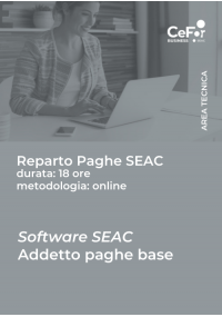 Software SEAC - Formazione Addetto Paghe Base